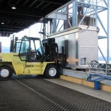 Hyster H360HD 36,000lb Capacity with Short Mast at BC Ferries