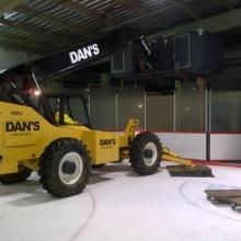 10,000 lb Capacity Telehandler with outriggers